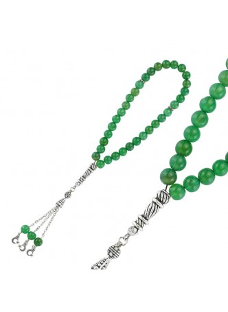 Doğal Taşlı Aventurin Tesbih