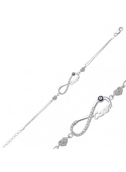 Kalpli Sonsuzluk Canım Bileklik