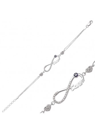 Kalpli Sonsuzluk Canım Bileklik