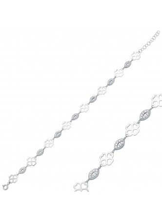 Gümüş Yonca Bileklik