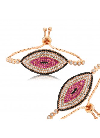 Gümüş Ayarlanabilir Mekik Bileklik