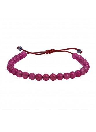 Fasetli Agath Taşı Bileklik