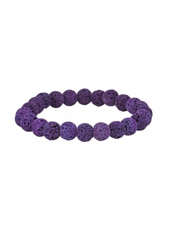 Mor Lav Taşı Bileklik