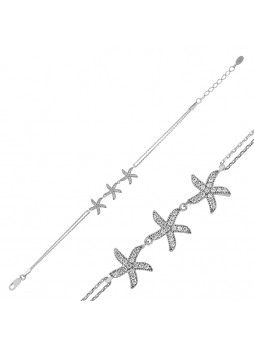 Gümüş Deniz Yıldızı Bileklik