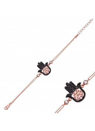 Gümüş Hamse Bileklik