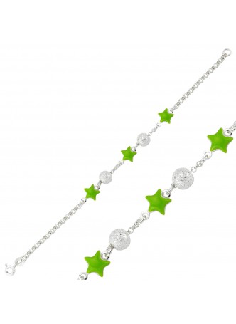 Yeşil Yıldız Çocuk Bileklik
