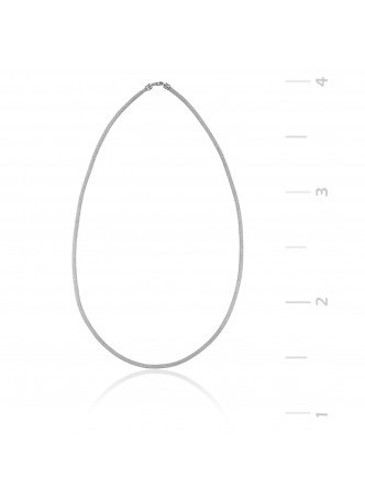 Gümüş Zirkon Taşlı File Kolye