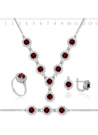 Zirkon Taşlı Full Set