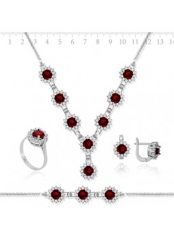 Zirkon Taşlı Full Set