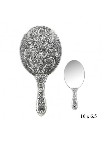 Gül Motifli El Aynası