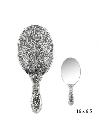 Lale Motifli El Aynası