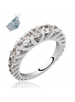Gümüş Swarovski Tamtur Yüzük