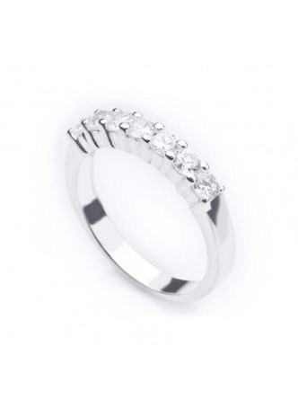 Gümüş Zirkon Taşlı Yüzük