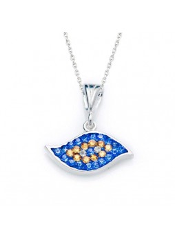 Gümüş Swarovski Kolye