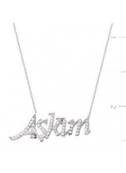 Zirkon Taşlı Aşkım Kolye