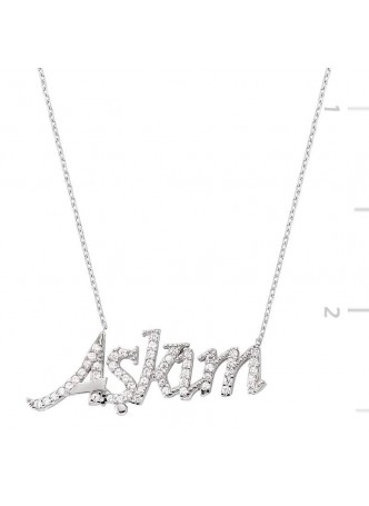 Zirkon Taşlı Aşkım Kolye