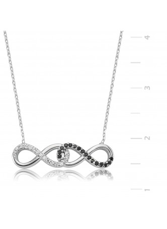 Sen Ben Sonsuzluk Gümüş Kolye