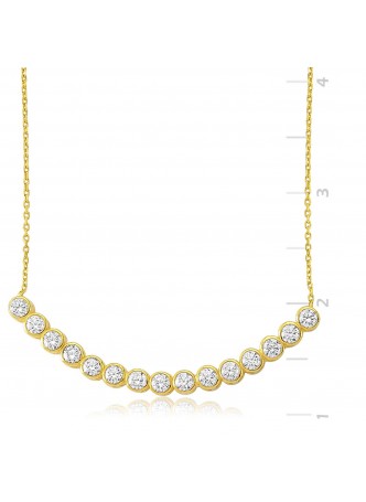 Altın Kapmalama Sırataş Gümüş Kolye