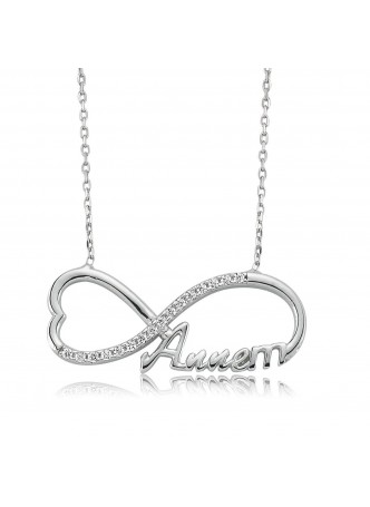 Kalbimde Sonsuza Dek Annem Gümüş Kolye