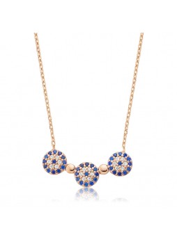 Gümüş Nazar Kolye