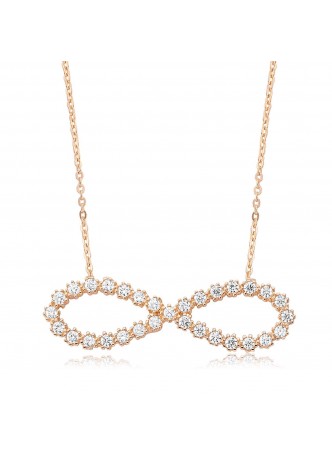 Gümüş Sonsuzluk Kolye