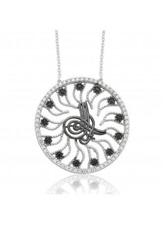 Gümüş Tuğra Kolye