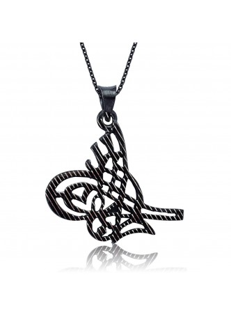 Gümüş Tuğra Kolye