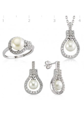 Gümüş İnci Ampül Set