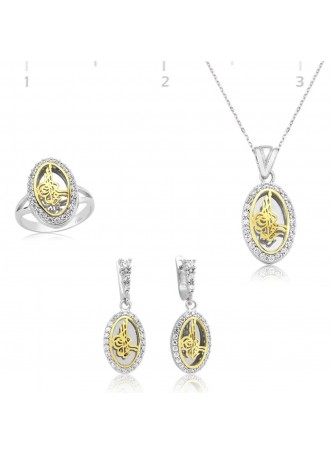 Gümüş Tuğra Set