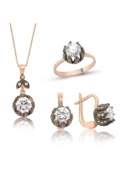 Gümüş Lale Tektaş Set
