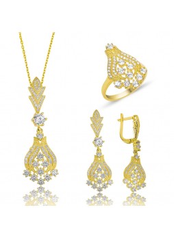 Gümüş Sarı Lale Set