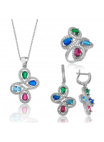 Gümüş Damla Çiçeği Set
