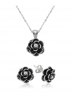 Gümüş Gül Set