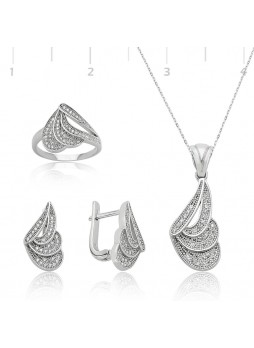 Gümüş Peri Kanadı Set