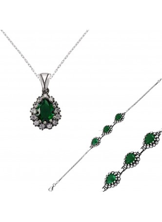Gümüş Otantik Hürrem Set