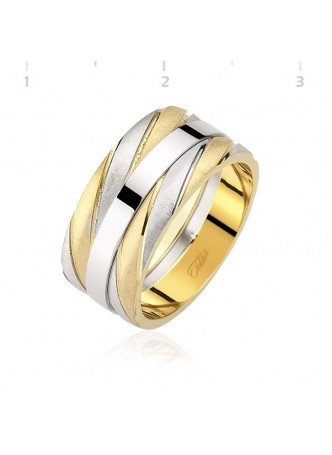 Rodyum Kaplama Erkek Alyans