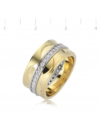 Altın Kaplama Bayan Alyans