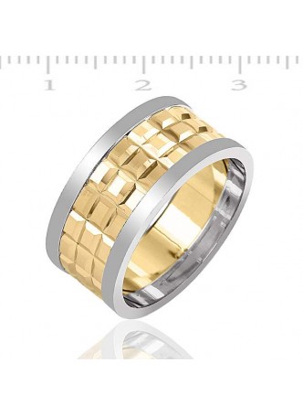 Gümüş Altın Kaplama Alyans