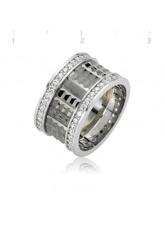 Gümüş Rodyum Kaplama Alyans