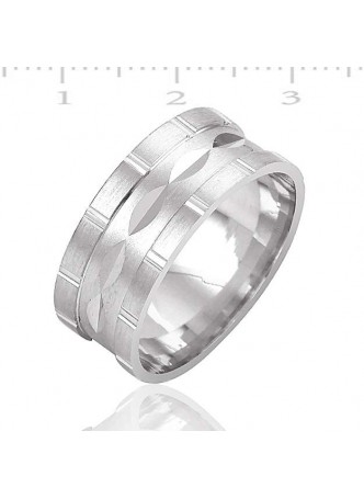 Gümüş Rodyum Kaplama Alyans