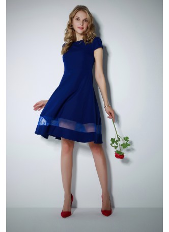 ETEĞİ TÜL ELBİSE – SAKS