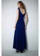 PAYET DETAYLI ABİYE ELBİSE – SAKS