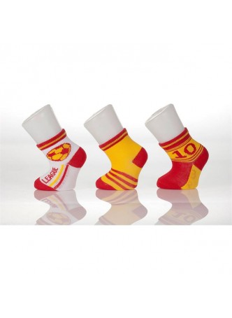 BİBABY TARAFTAR 3'LÜ BEBE ÇORAP GALATASARAY