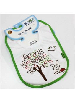 Babyjem Ribana Yakalı Bebek Önlüğü Yeşil