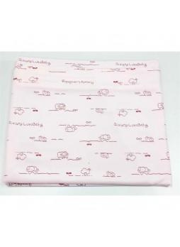 İnce Peluş Battaniye Pembe