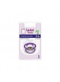 Wee  Baby yuvarlak uçlu emzik 18+ ay 3numara