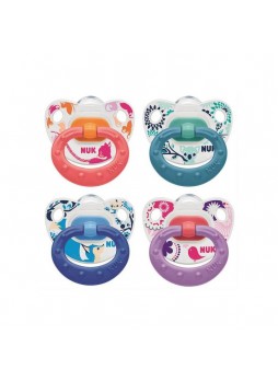 Nuk Happy Days Silikon Emzik 6-18 ay