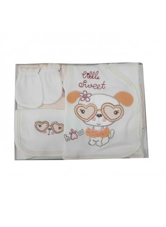 Gülsen Baby Little Sweet Somon Bebek Hastane Çıkışı 5 Parça