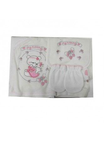 Gülsen Baby Kalpli Ayıcık  Bebek Hastane Çıkışı 5 Parça