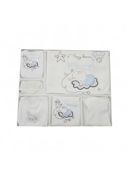 Bebitof My Dream Little Angel Erkek Bebek Hastane Çıkışı 10 Parça Mavi